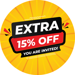 EXTRA 15%