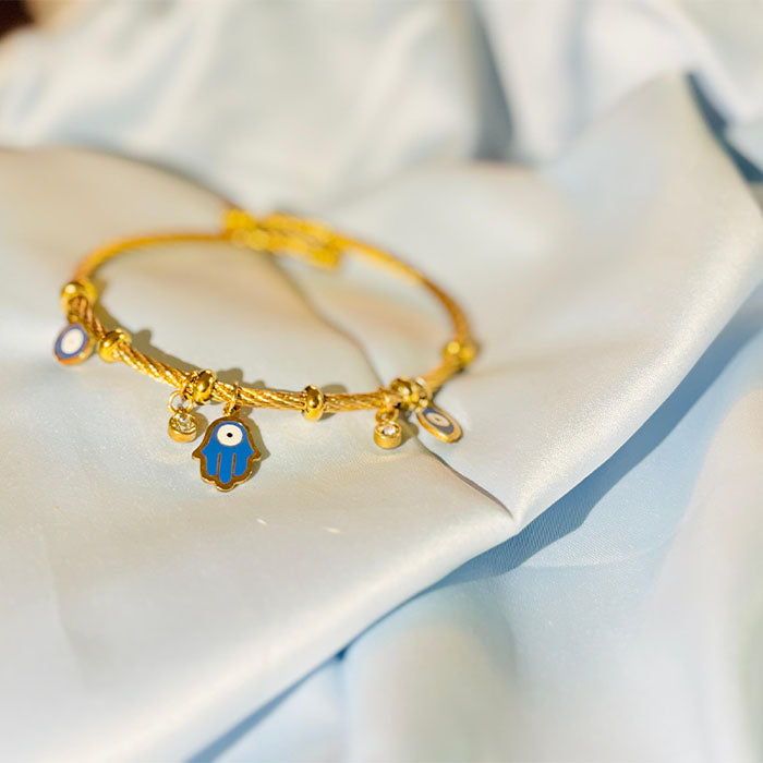 Gold Evil Eye