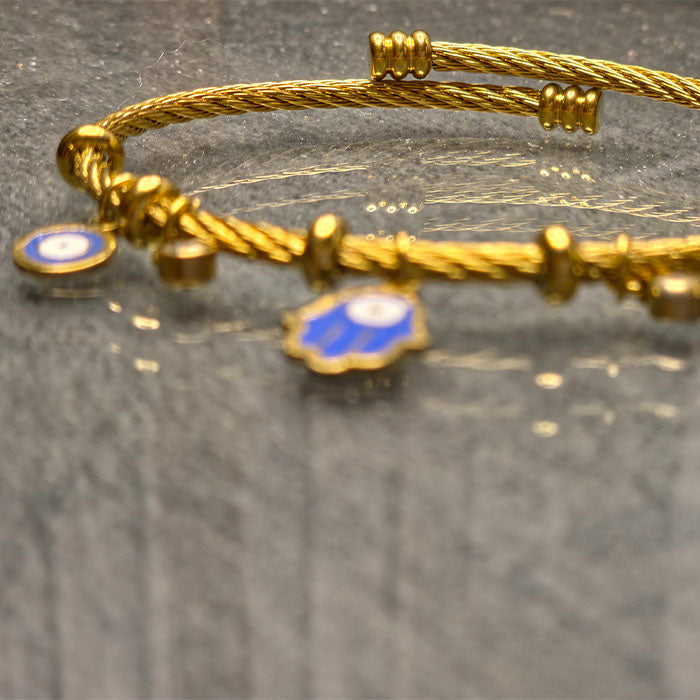 Gold Evil Eye