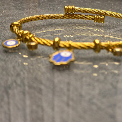 Gold Evil Eye