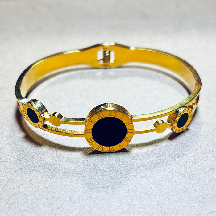 Combo 2 - Golden Bracelet With Ring