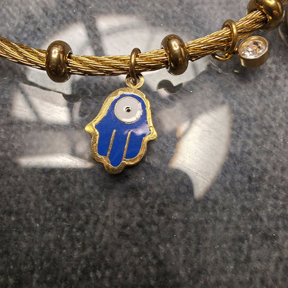 Gold Evil Eye