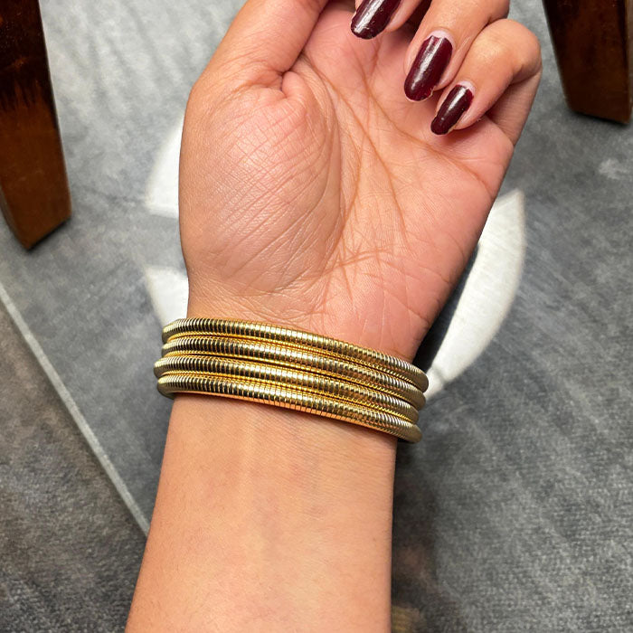 Multi-Layer Coil Bracelet