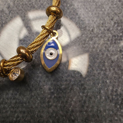 Gold Evil Eye