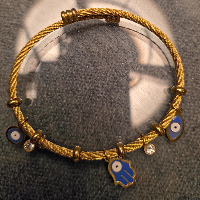 Gold Evil Eye