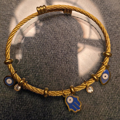 Gold Evil Eye